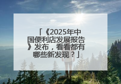 《2025年中国便利店发展报告》发布，看看都有哪些新发现？